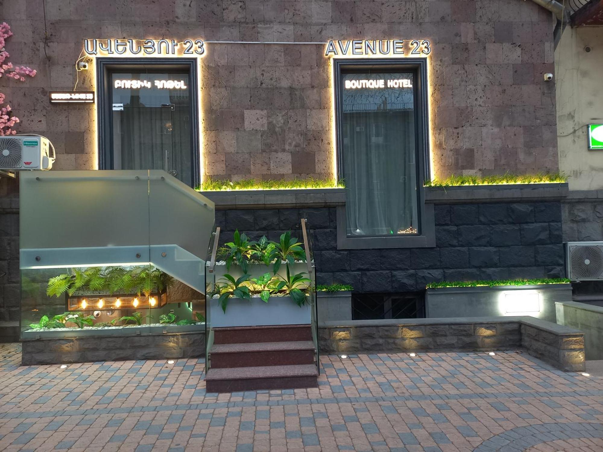 Avenue 23 Boutique Hotel Erevan Exterior foto
